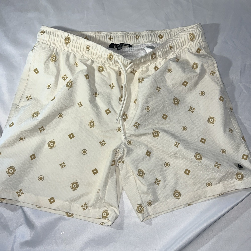 Matix Lg Dream Board swim Beach Shorts Original Super Cool‎ Gold Designs 222